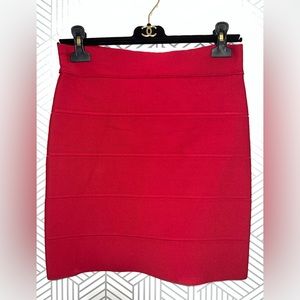 Red skirt .BCBG